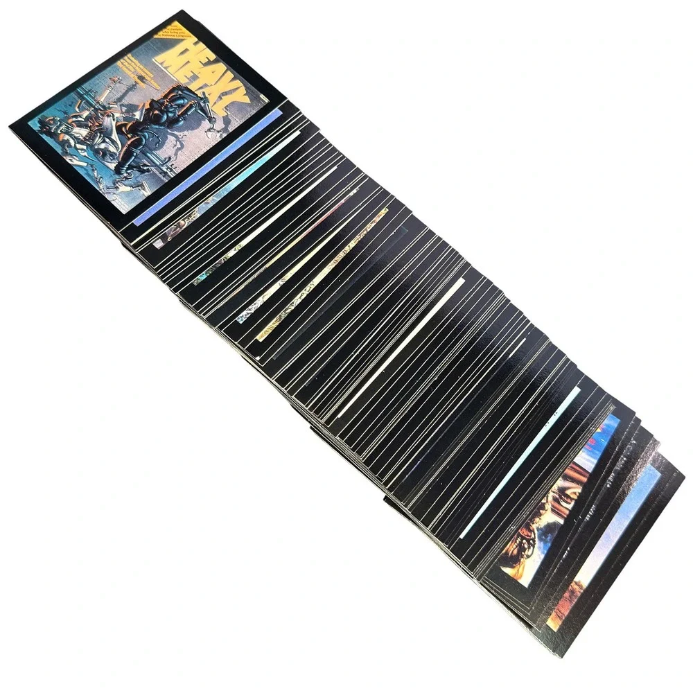 1991 Heavy Metal Trading Cards Complete Set 1-90 Comic Images Vintage Sci-Fi